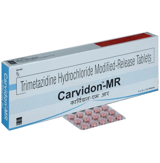 carvidon mr tablet 15's